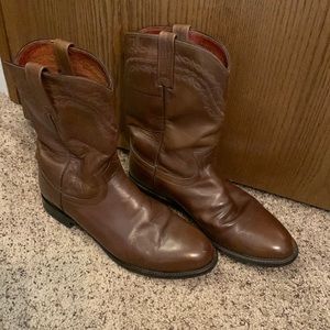 Authentic Justin boots.